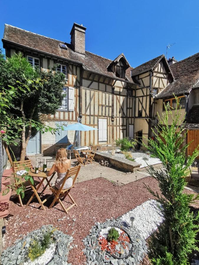 Les Cieux De La Cathedrale - Calme - Jardin - Wifi Apartment Troyes Ngoại thất bức ảnh